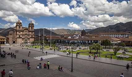 Peru Cusco City Square
